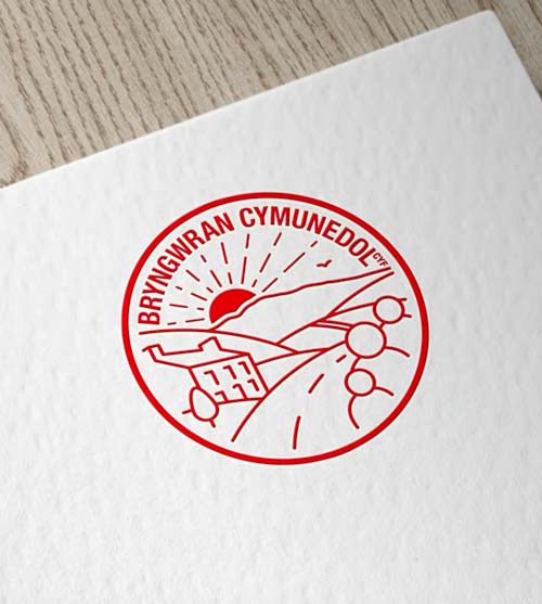 Bryngwran Letterpress Mockup